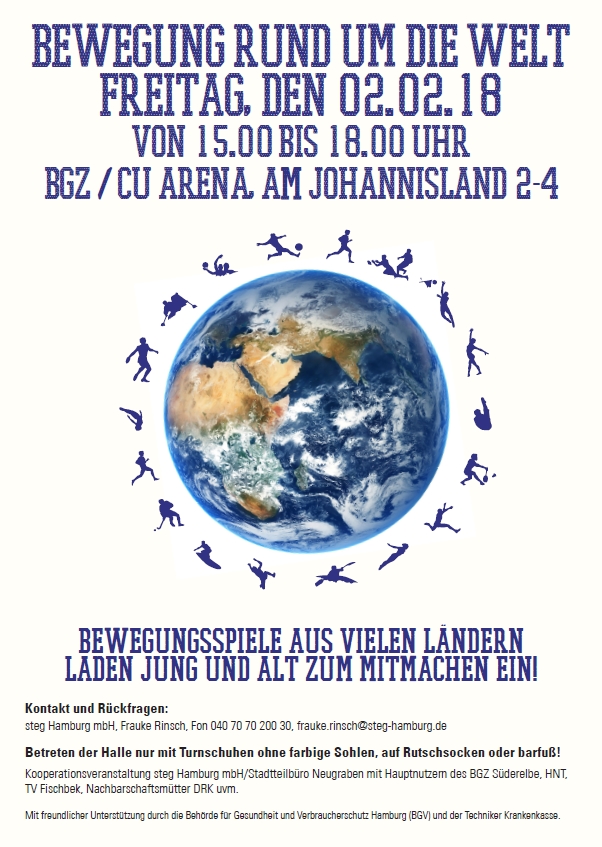 Plakat BewegungrundumdieWelt