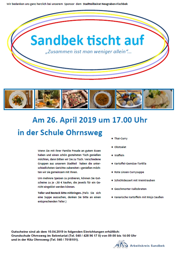 2019 Sandbek tischt auf